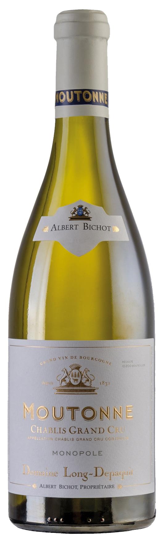 Maison Albert Bichot, Domaine Long-Dépaquit, Chablis Grand Cru “Moutonne” Monopole 2020