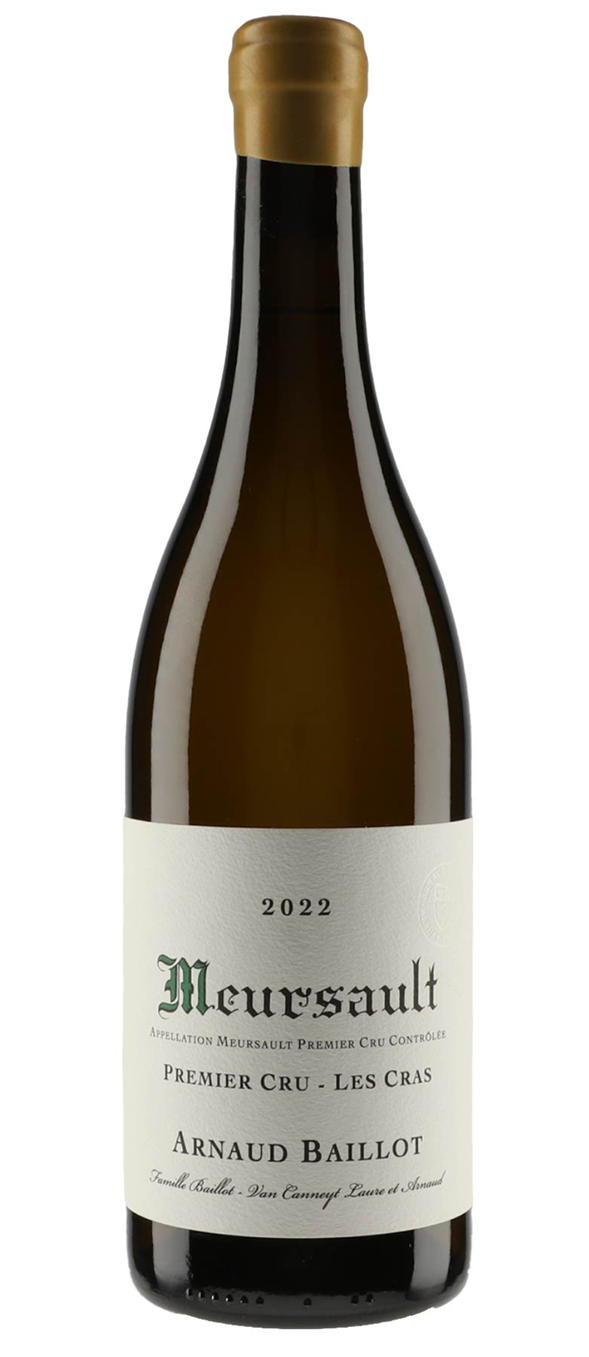Domaine Arnaud Baillot<br> Meursault 1. cru<br> Les Cras 2022